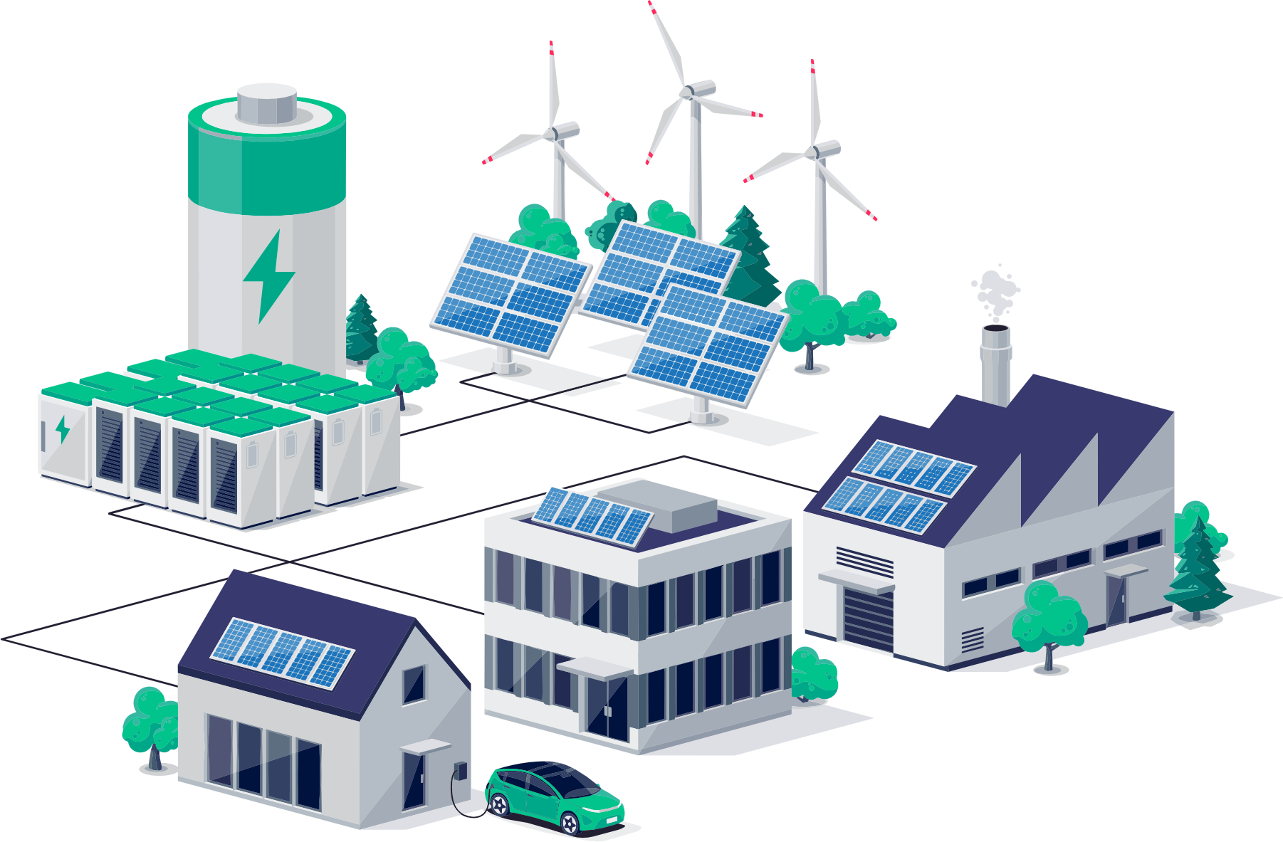 Blue Energy Simulation Library – schematic overview